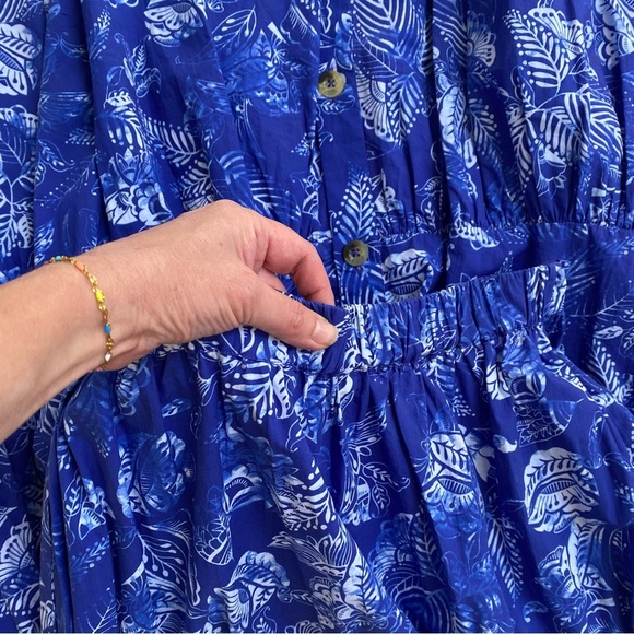 EUC French Connection Botanical Tiered Skirt - (UK 8 / US 4) – 100% Cotton - Picture 4 of 5